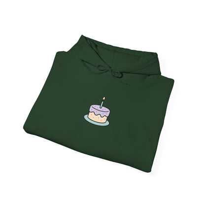 Birthday Cake Hoodie, Cute Gift for Cake Lovers