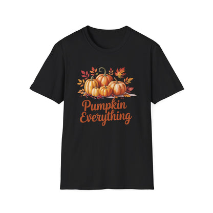 Autumn Pumpkin Everything T-Shirt | Cozy Graphic Tee for Fall