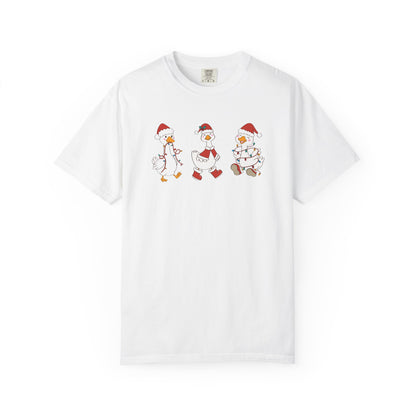 Christmas Ducks Unisex T-Shirt, Holiday Tee