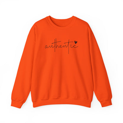 Be Authentic Inspirational Sweathshirt