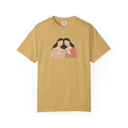 Sisterhood Graphic Tee, Cute Friendship Gift