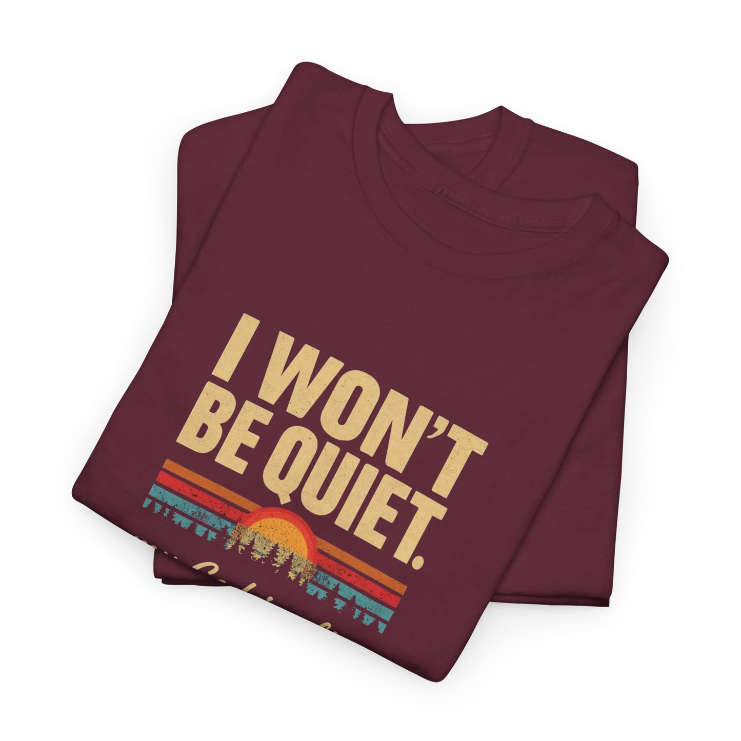 I wont be quiet, my God is alive Christian & Inspirational T-shirt