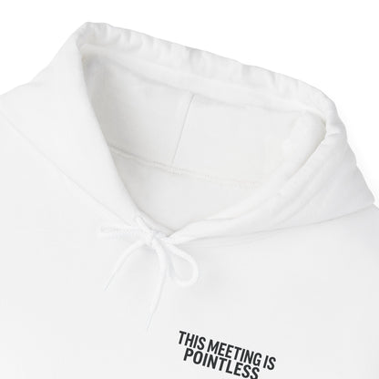This Meeting is Pointless Hoodie, Office Jokes Hoodie