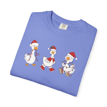 Christmas Ducks Unisex T-Shirt, Holiday Tee