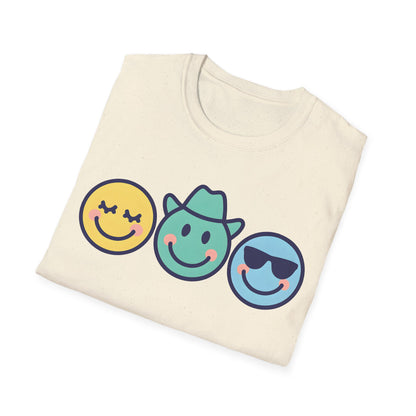 Happy Vibes Emoji T-Shirt
