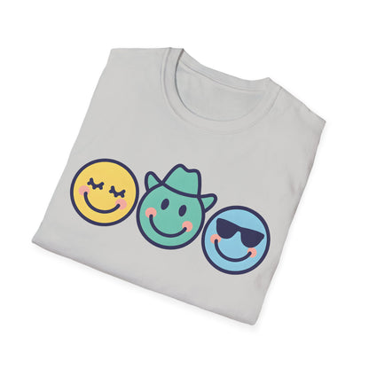 Happy Vibes Emoji T-Shirt