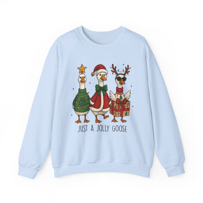 Christmas Goose Sweatshirt, Funny Holiday Sweatshirt