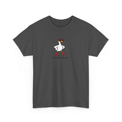 "It's Giving Mrs." Cotton T-Shirt
