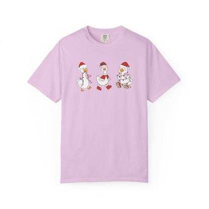 Christmas Ducks Unisex T-Shirt, Holiday Tee