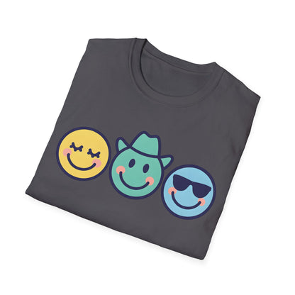Happy Vibes Emoji T-Shirt