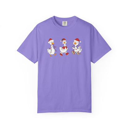 Christmas Ducks Unisex T-Shirt, Holiday Tee