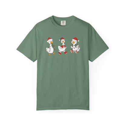 Christmas Ducks Unisex T-Shirt, Holiday Tee