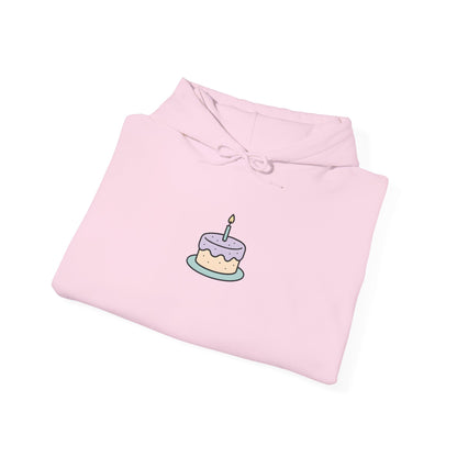 Birthday Cake Hoodie, Cute Gift for Cake Lovers