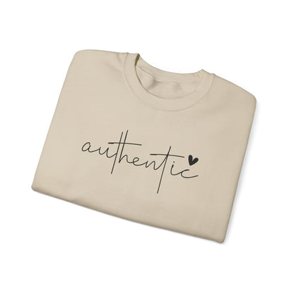 Be Authentic Inspirational Sweathshirt