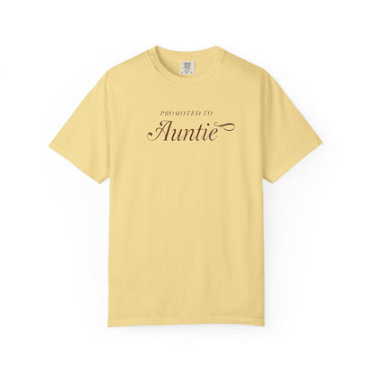 Auntie Appreciation Garment-Dyed T-shirt, Gift for Aunt