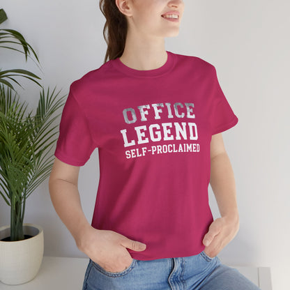 Office Legend Funny Office Tee,
