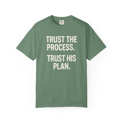 T-shirt unisexe inspirant - Faites confiance au processus, T-shirt motivant, tenue décontractée, idée cadeau, confort au quotidien