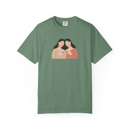 Sisterhood Graphic Tee, Cute Friendship Gift