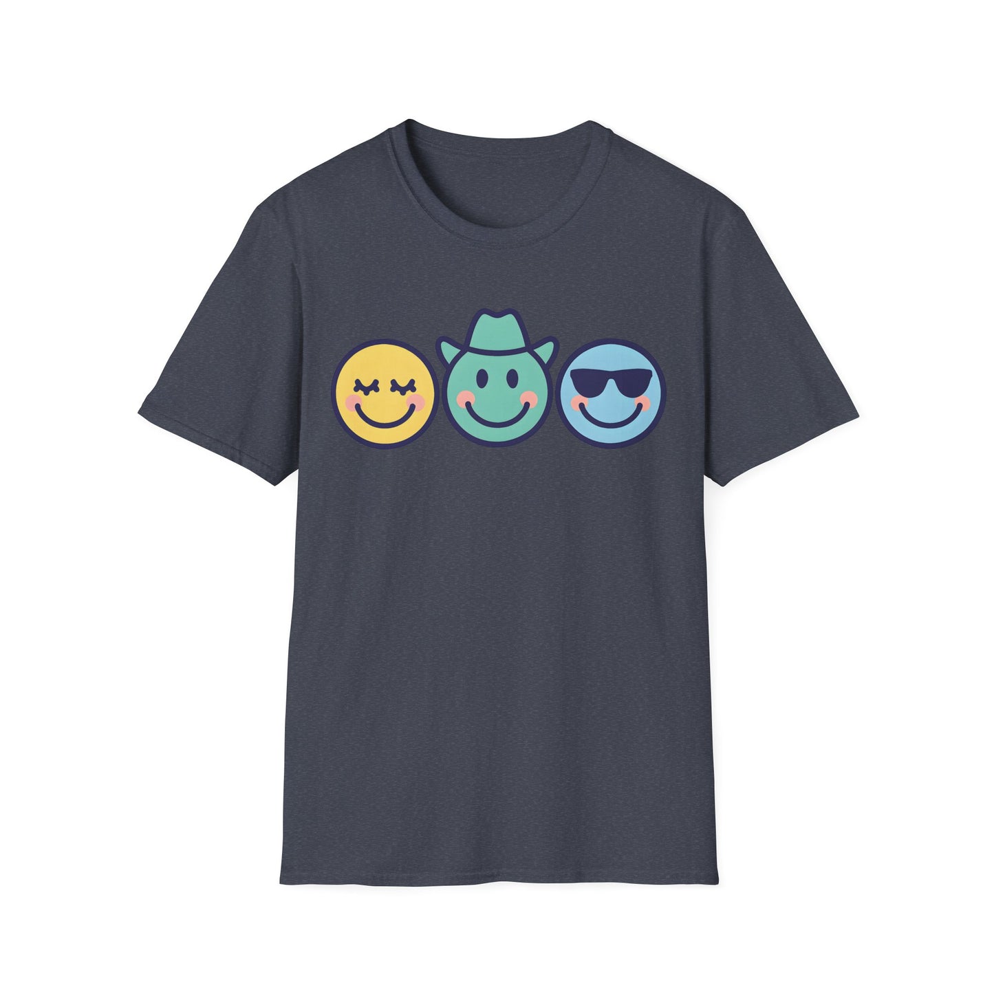 Happy Vibes Emoji T-Shirt