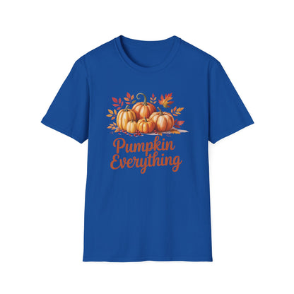Autumn Pumpkin Everything T-Shirt | Cozy Graphic Tee for Fall
