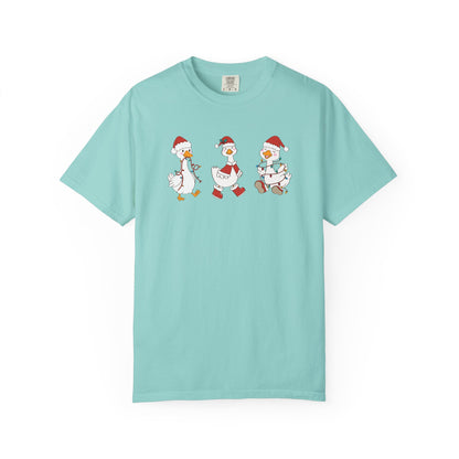 Christmas Ducks Unisex T-Shirt, Holiday Tee