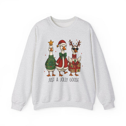 Christmas Goose Sweatshirt, Funny Holiday Sweatshirt
