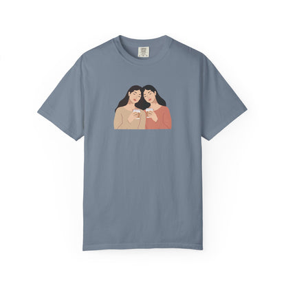 Sisterhood Graphic Tee, Cute Friendship Gift