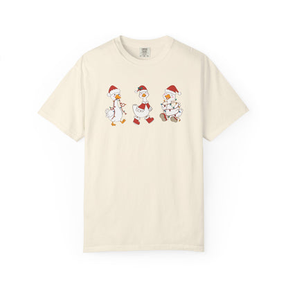 Christmas Ducks Unisex T-Shirt, Holiday Tee