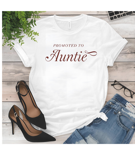 Auntie Appreciation Garment-Dyed T-shirt, Gift for Aunt