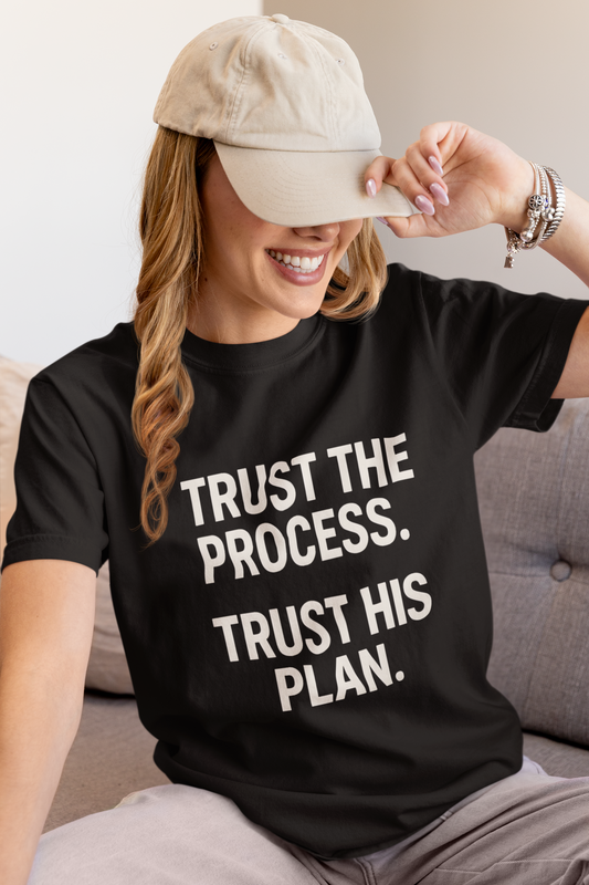 Inspirational Unisex T-Shirt - Trust the Process